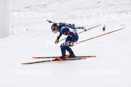 07.01.2024, Oberhof, Germany (GER): Didier Bionaz (ITA) - IBU World Cup Biathlon, relay men, Oberhof (GER). www.nordicfocus.com. © Manzoni/NordicFocus. Every downloaded picture is fee-liable.