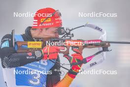 07.01.2024, Oberhof, Germany (GER): Philipp Horn (GER) - IBU World Cup Biathlon, relay men, Oberhof (GER). www.nordicfocus.com. © Thibaut/NordicFocus. Every downloaded picture is fee-liable.