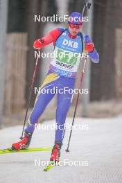 07.01.2024, Oberhof, Germany (GER): Dmitrii Shamaev (ROU) - IBU World Cup Biathlon, relay men, Oberhof (GER). www.nordicfocus.com. © Thibaut/NordicFocus. Every downloaded picture is fee-liable.