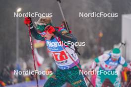 07.01.2024, Oberhof, Germany (GER): Maksim Fomin (LTU) - IBU World Cup Biathlon, relay men, Oberhof (GER). www.nordicfocus.com. © Thibaut/NordicFocus. Every downloaded picture is fee-liable.