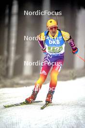 07.01.2024, Oberhof, Germany (GER): Andrei Usov (MDA) - IBU World Cup Biathlon, relay men, Oberhof (GER). www.nordicfocus.com. © Thibaut/NordicFocus. Every downloaded picture is fee-liable.