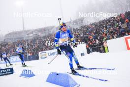 07.01.2024, Oberhof, Germany (GER): Anton Dudchenko (UKR) - IBU World Cup Biathlon, relay men, Oberhof (GER). www.nordicfocus.com. © Manzoni/NordicFocus. Every downloaded picture is fee-liable.
