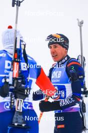 07.01.2024, Oberhof, Germany (GER): Quentin Fillon Maillet (FRA) - IBU World Cup Biathlon, relay men, Oberhof (GER). www.nordicfocus.com. © Manzoni/NordicFocus. Every downloaded picture is fee-liable.