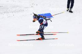 07.01.2024, Oberhof, Germany (GER): Didier Bionaz (ITA) - IBU World Cup Biathlon, relay men, Oberhof (GER). www.nordicfocus.com. © Manzoni/NordicFocus. Every downloaded picture is fee-liable.