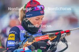 07.01.2024, Oberhof, Germany (GER): Juni Arnekleiv (NOR) - IBU World Cup Biathlon, relay women, Oberhof (GER). www.nordicfocus.com. © Thibaut/NordicFocus. Every downloaded picture is fee-liable.