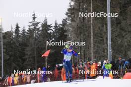07.01.2024, Oberhof, Germany (GER): Kelsey Joan Dickinson (USA) - IBU World Cup Biathlon, relay women, Oberhof (GER). www.nordicfocus.com. © Manzoni/NordicFocus. Every downloaded picture is fee-liable.