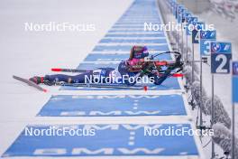07.01.2024, Oberhof, Germany (GER): Michela Carrara (ITA) - IBU World Cup Biathlon, relay women, Oberhof (GER). www.nordicfocus.com. © Thibaut/NordicFocus. Every downloaded picture is fee-liable.