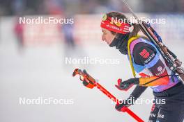 07.01.2024, Oberhof, Germany (GER): Vanessa Voigt (GER) - IBU World Cup Biathlon, relay women, Oberhof (GER). www.nordicfocus.com. © Thibaut/NordicFocus. Every downloaded picture is fee-liable.