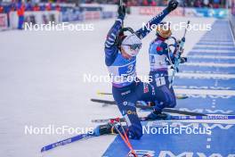 07.01.2024, Oberhof, Germany (GER): Julia Simon (FRA) - IBU World Cup Biathlon, relay women, Oberhof (GER). www.nordicfocus.com. © Thibaut/NordicFocus. Every downloaded picture is fee-liable.