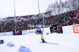 07.01.2024, Oberhof, Germany (GER): Elvira Oeberg (SWE) - IBU World Cup Biathlon, relay women, Oberhof (GER). www.nordicfocus.com. © Manzoni/NordicFocus. Every downloaded picture is fee-liable.