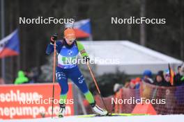 07.01.2024, Oberhof, Germany (GER): Ziva Klemencic (SLO) - IBU World Cup Biathlon, relay women, Oberhof (GER). www.nordicfocus.com. © Manzoni/NordicFocus. Every downloaded picture is fee-liable.