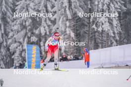 07.01.2024, Oberhof, Germany (GER): Lena Haecki-Gross (SUI) - IBU World Cup Biathlon, relay women, Oberhof (GER). www.nordicfocus.com. © Thibaut/NordicFocus. Every downloaded picture is fee-liable.