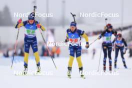 07.01.2024, Oberhof, Germany (GER): Linn Persson (SWE), Anna Magnusson (SWE), (l-r) - IBU World Cup Biathlon, relay women, Oberhof (GER). www.nordicfocus.com. © Manzoni/NordicFocus. Every downloaded picture is fee-liable.