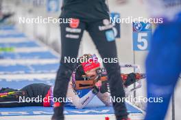 07.01.2024, Oberhof, Germany (GER): Elisa Gasparin (SUI) - IBU World Cup Biathlon, relay women, Oberhof (GER). www.nordicfocus.com. © Thibaut/NordicFocus. Every downloaded picture is fee-liable.