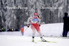 07.01.2024, Oberhof, Germany (GER): Lena Haecki-Gross (SUI) - IBU World Cup Biathlon, relay women, Oberhof (GER). www.nordicfocus.com. © Thibaut/NordicFocus. Every downloaded picture is fee-liable.
