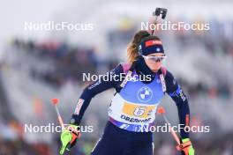 07.01.2024, Oberhof, Germany (GER): Lisa Vittozzi (ITA) - IBU World Cup Biathlon, relay women, Oberhof (GER). www.nordicfocus.com. © Manzoni/NordicFocus. Every downloaded picture is fee-liable.
