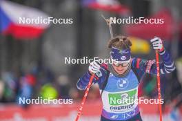 07.01.2024, Oberhof, Germany (GER): Justine Braisaz-Bouchet (FRA) - IBU World Cup Biathlon, relay women, Oberhof (GER). www.nordicfocus.com. © Thibaut/NordicFocus. Every downloaded picture is fee-liable.
