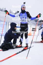 07.01.2024, Oberhof, Germany (GER): Hanna-Brita Kaasik (EST) - IBU World Cup Biathlon, relay women, Oberhof (GER). www.nordicfocus.com. © Manzoni/NordicFocus. Every downloaded picture is fee-liable.