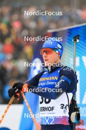 05.01.2024, Oberhof, Germany (GER): Lukas Hofer (ITA) - IBU World Cup Biathlon, sprint men, Oberhof (GER). www.nordicfocus.com. © Manzoni/NordicFocus. Every downloaded picture is fee-liable.
