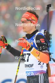 05.01.2024, Oberhof, Germany (GER): Philipp Horn (GER) - IBU World Cup Biathlon, sprint men, Oberhof (GER). www.nordicfocus.com. © Manzoni/NordicFocus. Every downloaded picture is fee-liable.