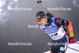 05.01.2024, Oberhof, Germany (GER): Justus Strelow (GER) - IBU World Cup Biathlon, sprint men, Oberhof (GER). www.nordicfocus.com. © Thibaut/NordicFocus. Every downloaded picture is fee-liable.