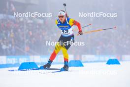 05.01.2024, Oberhof, Germany (GER): Thierry Langer (BEL) - IBU World Cup Biathlon, sprint men, Oberhof (GER). www.nordicfocus.com. © Manzoni/NordicFocus. Every downloaded picture is fee-liable.
