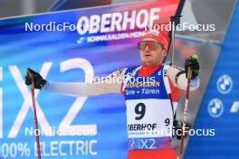 05.01.2024, Oberhof, Germany (GER): Sebastian Stalder (SUI) - IBU World Cup Biathlon, sprint men, Oberhof (GER). www.nordicfocus.com. © Manzoni/NordicFocus. Every downloaded picture is fee-liable.