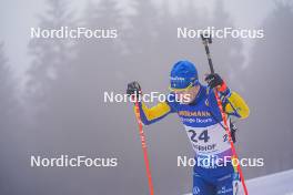 05.01.2024, Oberhof, Germany (GER): Jesper Nelin (SWE) - IBU World Cup Biathlon, sprint men, Oberhof (GER). www.nordicfocus.com. © Thibaut/NordicFocus. Every downloaded picture is fee-liable.