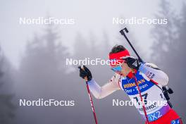 05.01.2024, Oberhof, Germany (GER): Niklas Hartweg (SUI) - IBU World Cup Biathlon, sprint men, Oberhof (GER). www.nordicfocus.com. © Thibaut/NordicFocus. Every downloaded picture is fee-liable.