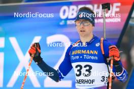 05.01.2024, Oberhof, Germany (GER): Sean Doherty (USA) - IBU World Cup Biathlon, sprint men, Oberhof (GER). www.nordicfocus.com. © Manzoni/NordicFocus. Every downloaded picture is fee-liable.