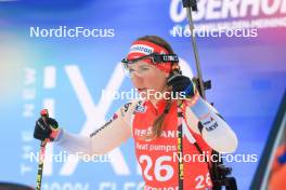 05.01.2024, Oberhof, Germany (GER): Lena Haecki-Gross (SUI) - IBU World Cup Biathlon, sprint women, Oberhof (GER). www.nordicfocus.com. © Manzoni/NordicFocus. Every downloaded picture is fee-liable.