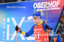 05.01.2024, Oberhof, Germany (GER): Yuliia Dzhima (UKR) - IBU World Cup Biathlon, sprint women, Oberhof (GER). www.nordicfocus.com. © Manzoni/NordicFocus. Every downloaded picture is fee-liable.