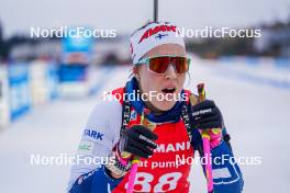 05.01.2024, Oberhof, Germany (GER): Sonja Leinamo (FIN) - IBU World Cup Biathlon, sprint women, Oberhof (GER). www.nordicfocus.com. © Thibaut/NordicFocus. Every downloaded picture is fee-liable.