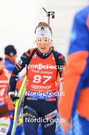 05.01.2024, Oberhof, Germany (GER): Oceane Michelon (FRA) - IBU World Cup Biathlon, sprint women, Oberhof (GER). www.nordicfocus.com. © Manzoni/NordicFocus. Every downloaded picture is fee-liable.