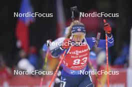 05.01.2024, Oberhof, Germany (GER): Chloe Levins (USA) - IBU World Cup Biathlon, sprint women, Oberhof (GER). www.nordicfocus.com. © Thibaut/NordicFocus. Every downloaded picture is fee-liable.