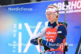 05.01.2024, Oberhof, Germany (GER): Suvi Minkkinen (FIN) - IBU World Cup Biathlon, sprint women, Oberhof (GER). www.nordicfocus.com. © Manzoni/NordicFocus. Every downloaded picture is fee-liable.