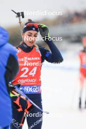 05.01.2024, Oberhof, Germany (GER): Lisa Vittozzi (ITA) - IBU World Cup Biathlon, sprint women, Oberhof (GER). www.nordicfocus.com. © Manzoni/NordicFocus. Every downloaded picture is fee-liable.