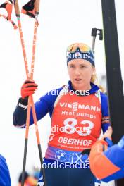 05.01.2024, Oberhof, Germany (GER): Chloe Levins (USA) - IBU World Cup Biathlon, sprint women, Oberhof (GER). www.nordicfocus.com. © Manzoni/NordicFocus. Every downloaded picture is fee-liable.