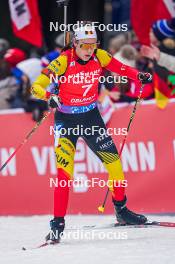 05.01.2024, Oberhof, Germany (GER): Lotte Lie (BEL) - IBU World Cup Biathlon, sprint women, Oberhof (GER). www.nordicfocus.com. © Thibaut/NordicFocus. Every downloaded picture is fee-liable.