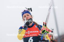 05.01.2024, Oberhof, Germany (GER): Elvira Oeberg (SWE) - IBU World Cup Biathlon, sprint women, Oberhof (GER). www.nordicfocus.com. © Manzoni/NordicFocus. Every downloaded picture is fee-liable.