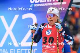 05.01.2024, Oberhof, Germany (GER): Ingrid Landmark Tandrevold (NOR) - IBU World Cup Biathlon, sprint women, Oberhof (GER). www.nordicfocus.com. © Manzoni/NordicFocus. Every downloaded picture is fee-liable.