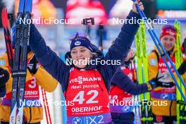05.01.2024, Oberhof, Germany (GER): Sophie Chauveau (FRA) - IBU World Cup Biathlon, sprint women, Oberhof (GER). www.nordicfocus.com. © Thibaut/NordicFocus. Every downloaded picture is fee-liable.