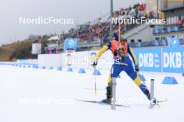 05.01.2024, Oberhof, Germany (GER): Mona Brorsson (SWE) - IBU World Cup Biathlon, sprint women, Oberhof (GER). www.nordicfocus.com. © Manzoni/NordicFocus. Every downloaded picture is fee-liable.