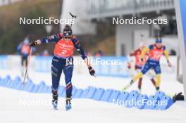 05.01.2024, Oberhof, Germany (GER): Julia Simon (FRA) - IBU World Cup Biathlon, sprint women, Oberhof (GER). www.nordicfocus.com. © Manzoni/NordicFocus. Every downloaded picture is fee-liable.