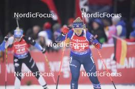 05.01.2024, Oberhof, Germany (GER): Chloe Levins (USA) - IBU World Cup Biathlon, sprint women, Oberhof (GER). www.nordicfocus.com. © Thibaut/NordicFocus. Every downloaded picture is fee-liable.