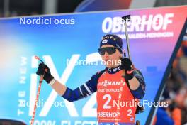 05.01.2024, Oberhof, Germany (GER): Julia Simon (FRA) - IBU World Cup Biathlon, sprint women, Oberhof (GER). www.nordicfocus.com. © Manzoni/NordicFocus. Every downloaded picture is fee-liable.