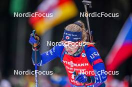 05.01.2024, Oberhof, Germany (GER): Kelsey Joan Dickinson (USA) - IBU World Cup Biathlon, sprint women, Oberhof (GER). www.nordicfocus.com. © Thibaut/NordicFocus. Every downloaded picture is fee-liable.