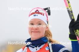 05.01.2024, Oberhof, Germany (GER): Suvi Minkkinen (FIN) - IBU World Cup Biathlon, sprint women, Oberhof (GER). www.nordicfocus.com. © Manzoni/NordicFocus. Every downloaded picture is fee-liable.
