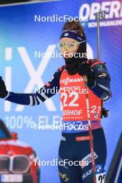 05.01.2024, Oberhof, Germany (GER): Lou Jeanmonnot (FRA) - IBU World Cup Biathlon, sprint women, Oberhof (GER). www.nordicfocus.com. © Manzoni/NordicFocus. Every downloaded picture is fee-liable.