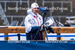 04.01.2024, Oberhof, Germany (GER): Siegfried Mazet (FRA) coach team Norway - IBU World Cup Biathlon, training, Oberhof (GER). www.nordicfocus.com. © Thibaut/NordicFocus. Every downloaded picture is fee-liable.